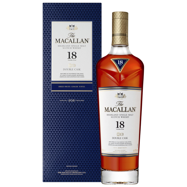 ザ・マッカラン ダブルカスク18年 700ML(正規品) / させ酒店